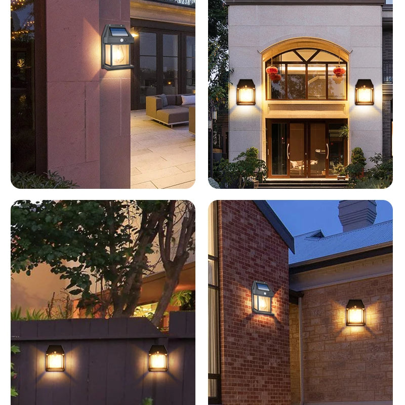 Wall Mounted Solar Motion Sensor Light -  Get deals pk