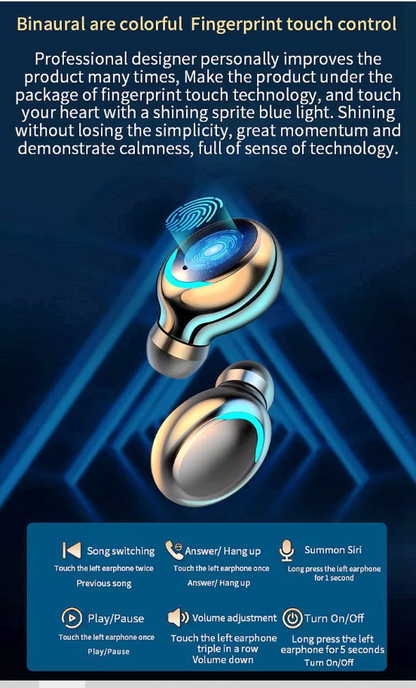 Original F9 Wireless Earbuds with ENC – Crystal Clear Calls & Deep Bass -  Get deals pk
