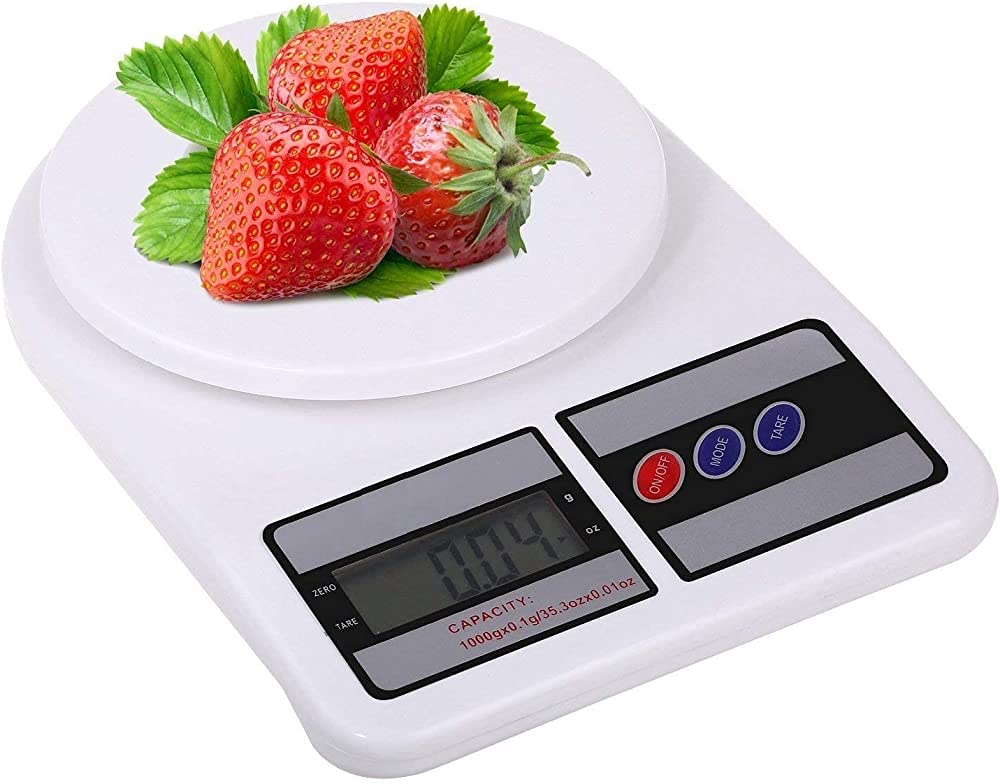 Digital Kitchen Weighing Machine Multipurpose Electronic Weight Scale with Backlit LCD Display for Measuring Food, Cake, Vegetable, Fruit -  Get deals pk