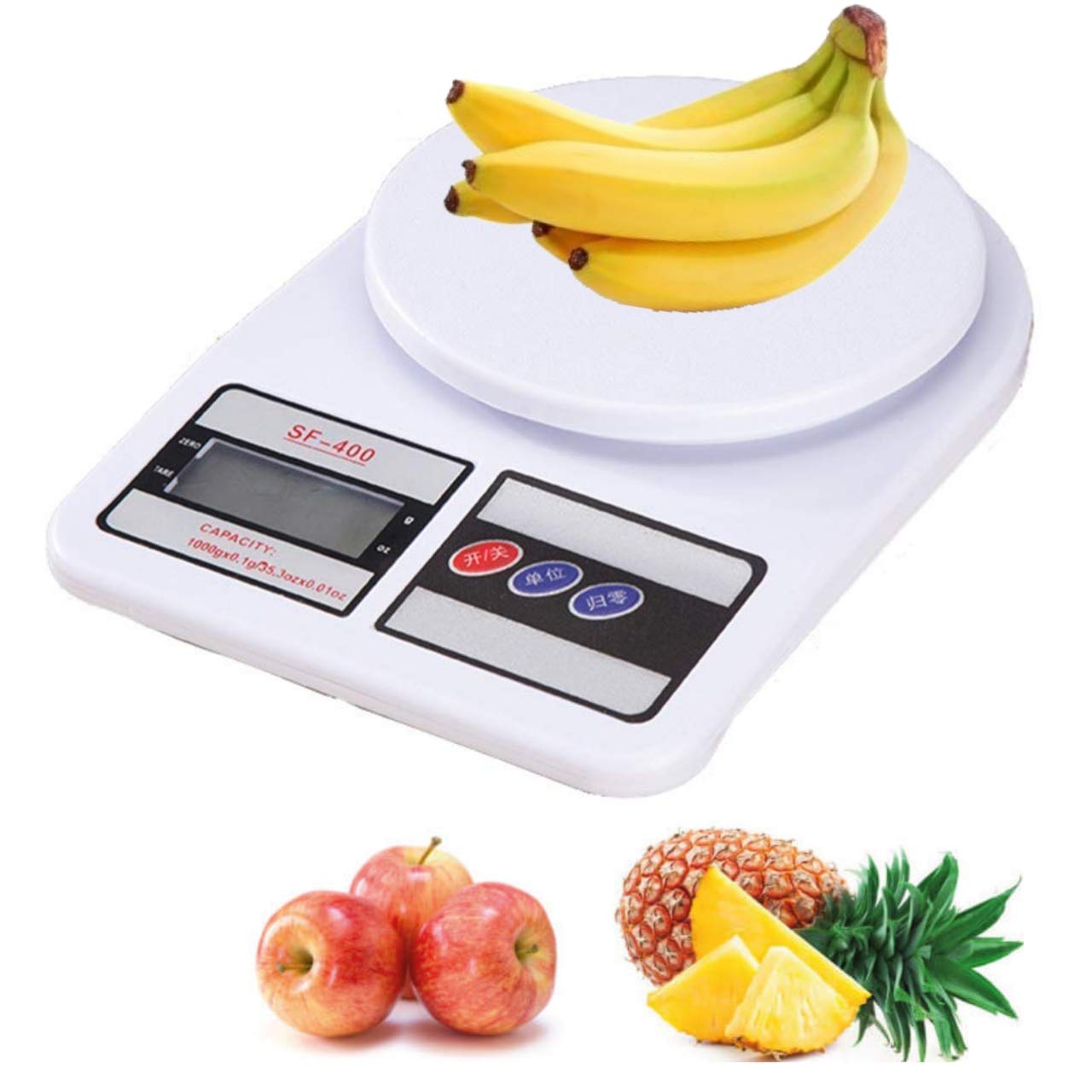 Digital Kitchen Weighing Machine Multipurpose Electronic Weight Scale with Backlit LCD Display for Measuring Food, Cake, Vegetable, Fruit -  Get deals pk