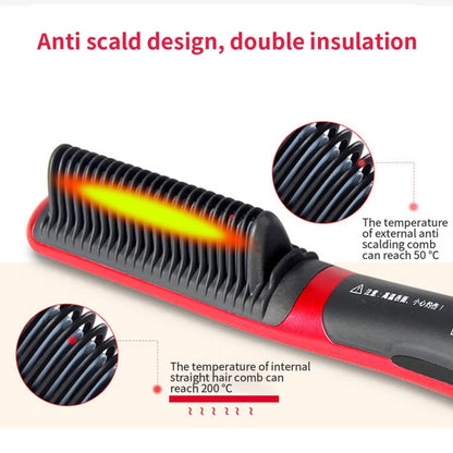 Professional Ceramic Electric Fast Hair Straightening Brush -  Get deals pk