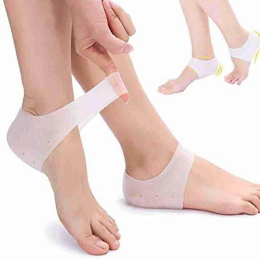 Silicone Gel Moisturising Insoles, Anti cracking Heel Protector, Pain Relief Heel Shoe Accessories, Unisex Orthopedic Arch Support Heel Cushion -  Get deals pk