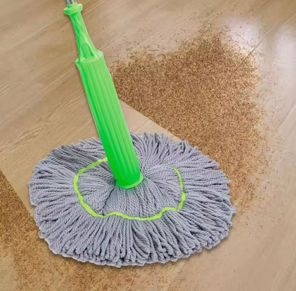 2 In 1 Microfiber Floor Mop, Microfiber Mop Wiper, Long Handle Kitchen Floor Cleaning Tool -  Get deals pk