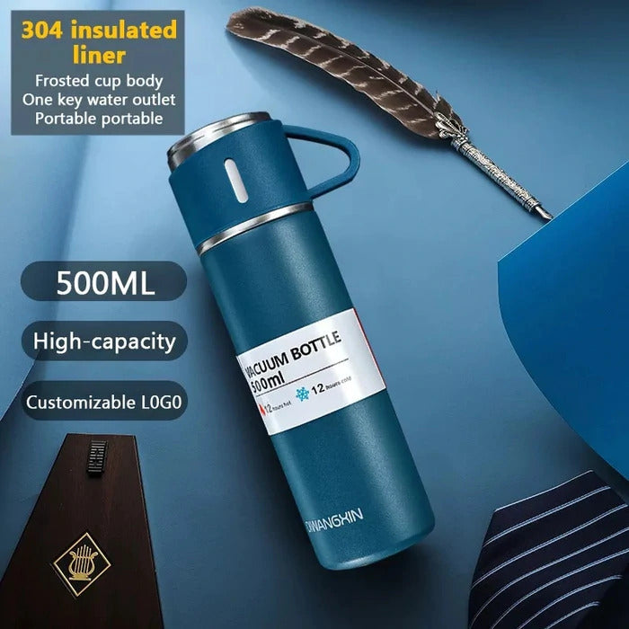 Stainless Steel Vacuum Flask Hot & Cold Thermos Bottle -  Get deals pk