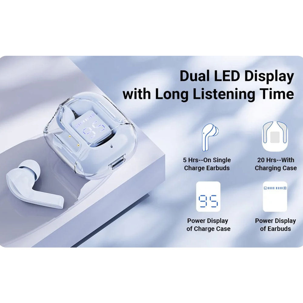 LED Display UltraPods – Premium Sound & Stylish Charging Case -  Get deals pk