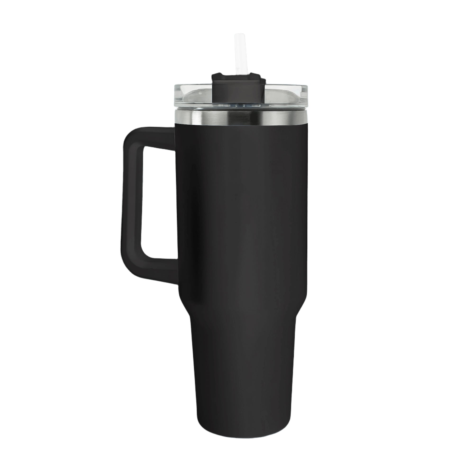 1200 ml Tumbler with Handle Straw(Random color)