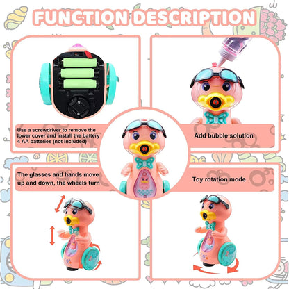 Bubble Blowing Duck