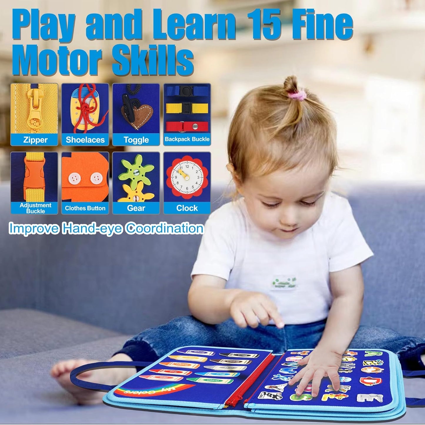 Busy Toddler Board