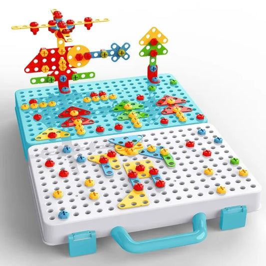 Children's Power Toolbox Assembly 249 Pieces -  Get deals pk