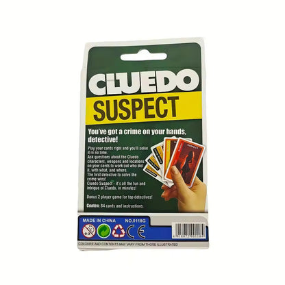 Cluedo Suspect Card Game