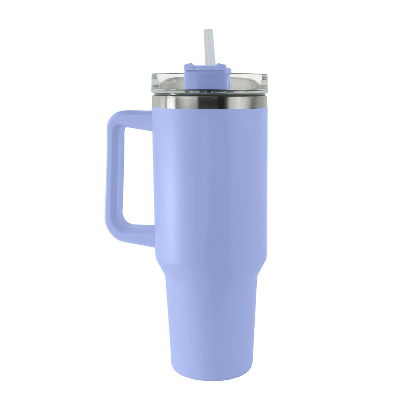1200 ml Tumbler with Handle Straw(Random color)
