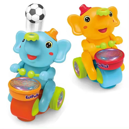 Cute Elephant Musician