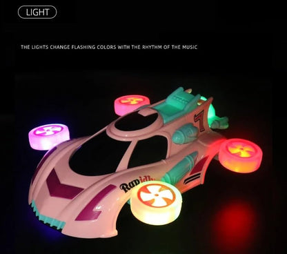 Dazzle Dance Futuristic Sci-Fi Car