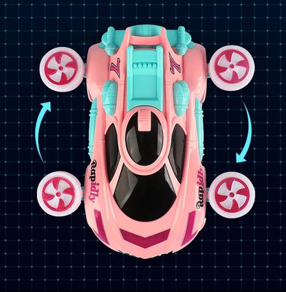 Dazzle Dance Futuristic Sci-Fi Car