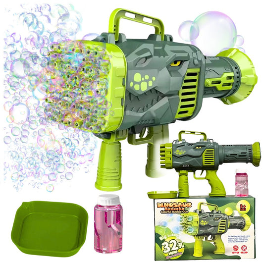 Dinosaur Bubble Bazooka Gun
