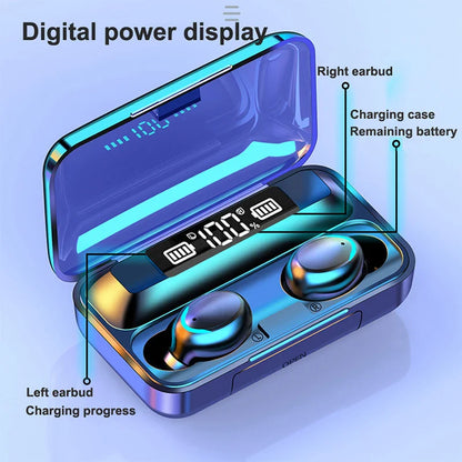 Original F9 Wireless Earbuds with ENC – Crystal Clear Calls & Deep Bass -  Get deals pk