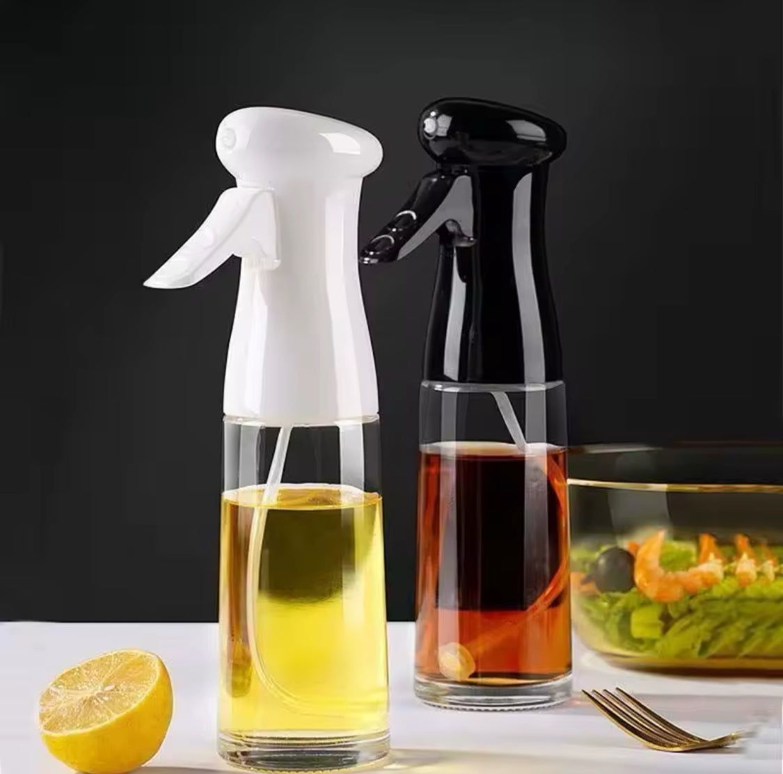 Glass Oil Spray Bottle – Cooking & BBQ -  Get deals pk
