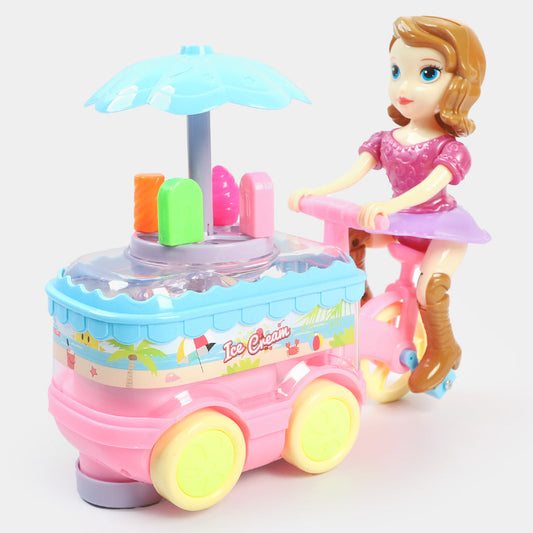 Fashion Girl Ice Cream Cart
