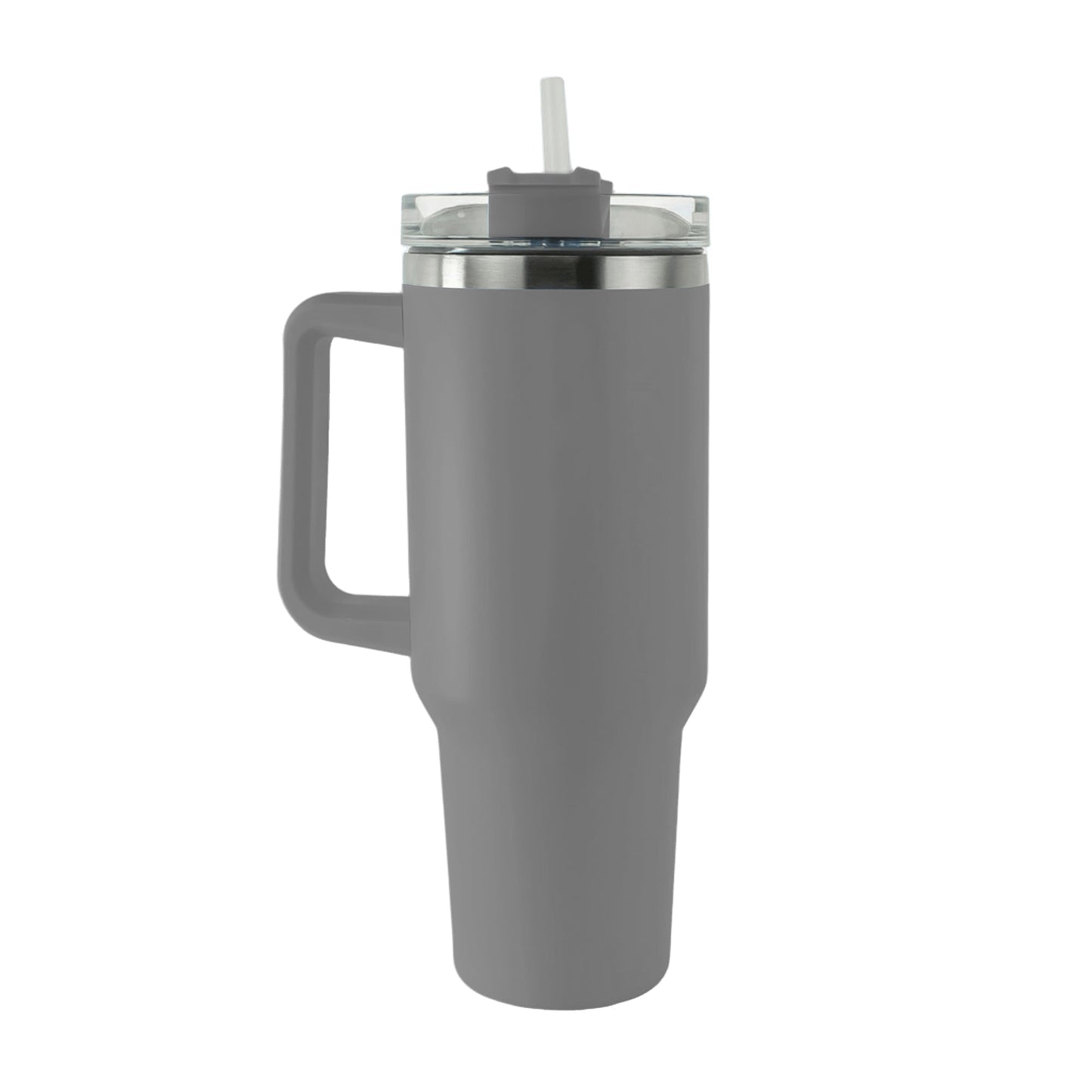 1200 ml Tumbler with Handle Straw(Random color)