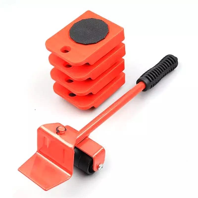 5-in-1 Heavy Duty Furniture Lifter & Moving Tool Set – Flexible Slider & Roller Kit 💪 -  Get deals pk