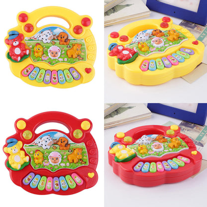 Battery Operated Animal Piano Toy – Light, Sound & Music Playset for Kids (2 Colors) -  Get deals pk