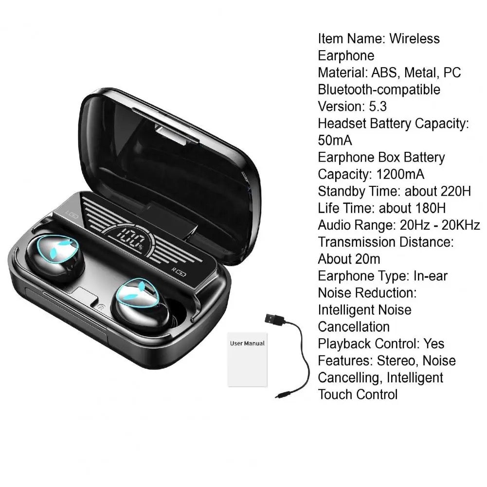 Original TWS M20 Wireless Bluetooth Earbuds -  Get deals pk