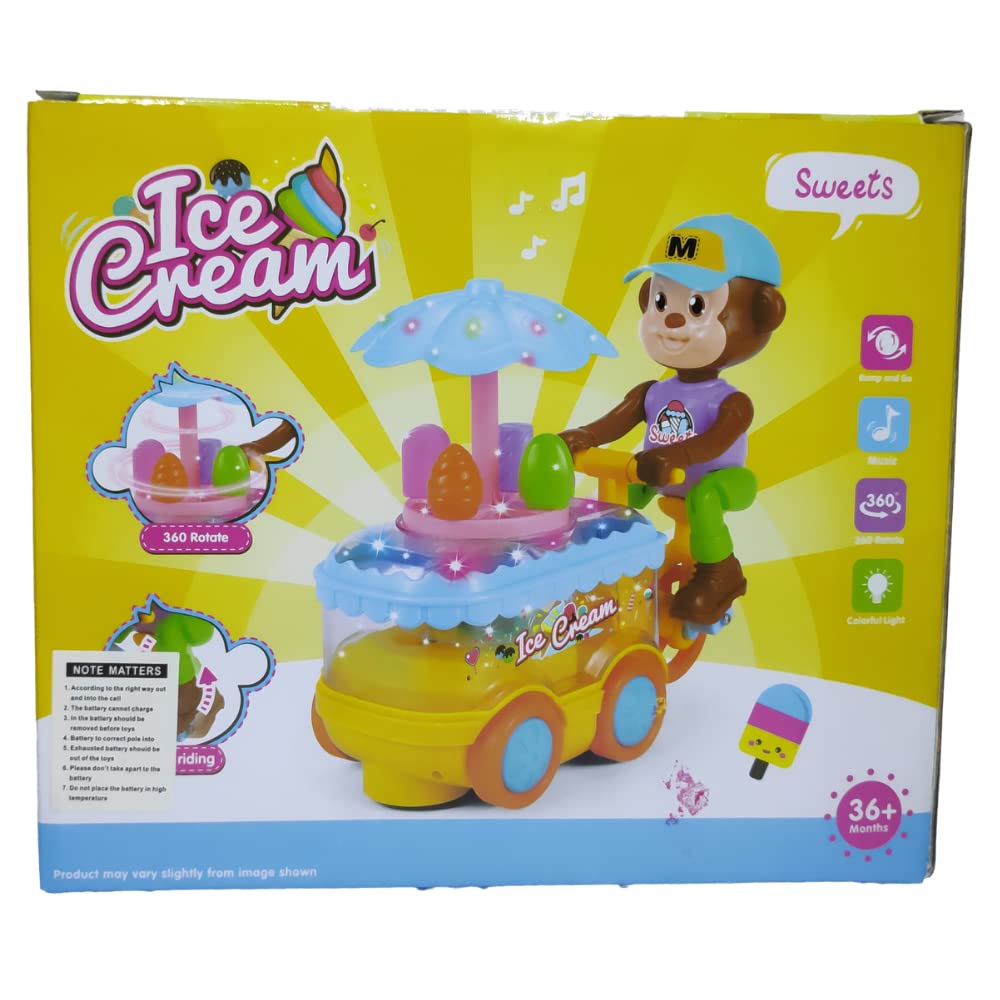 Ice Cream Monkey Cart