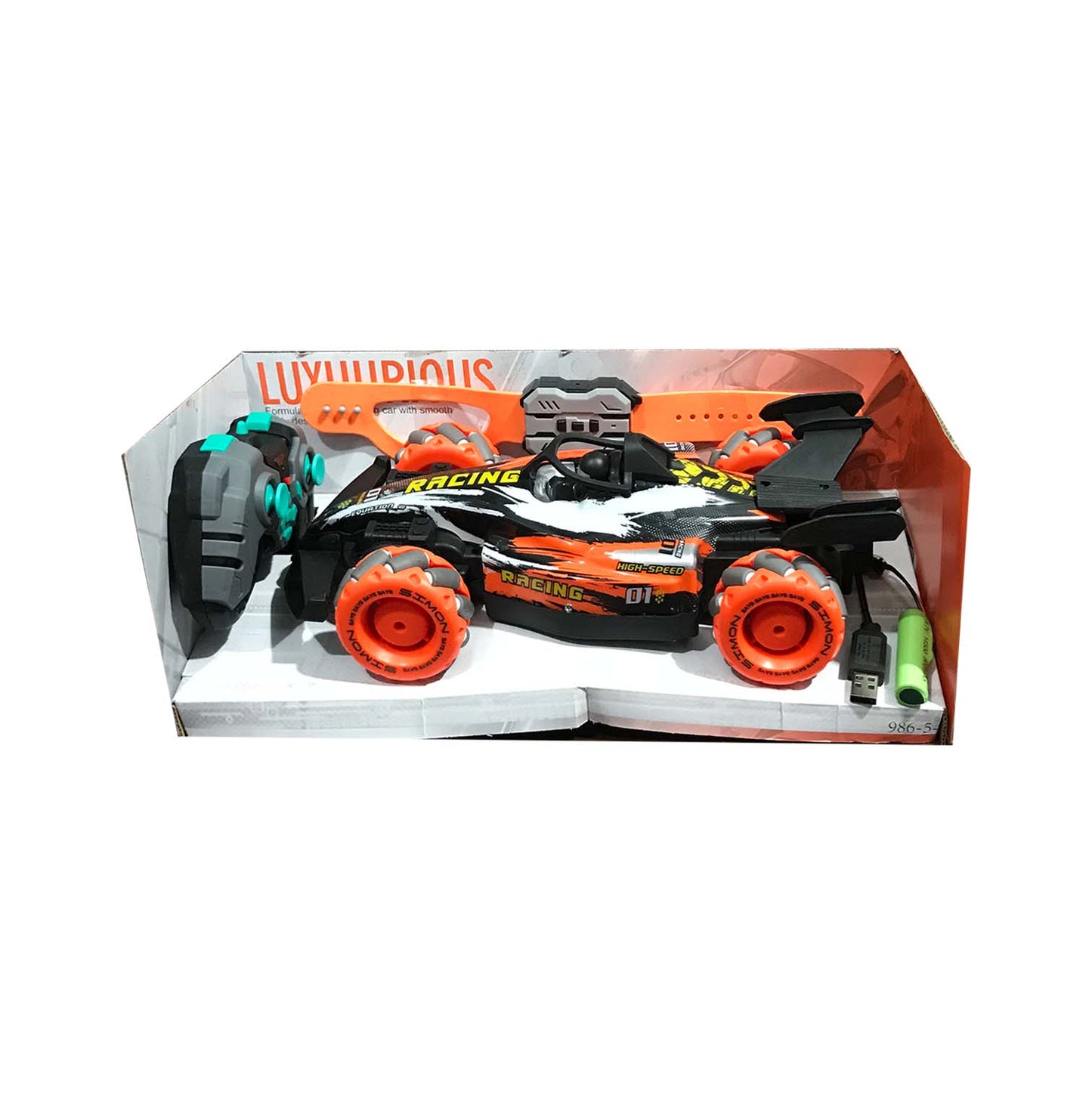 Lateral RC Racing Car