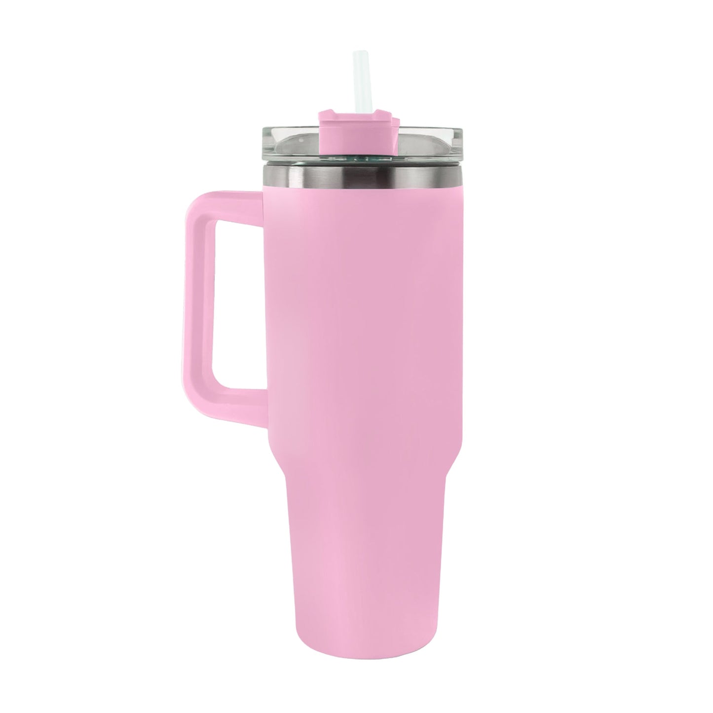 1200 ml Tumbler with Handle Straw(Random color)