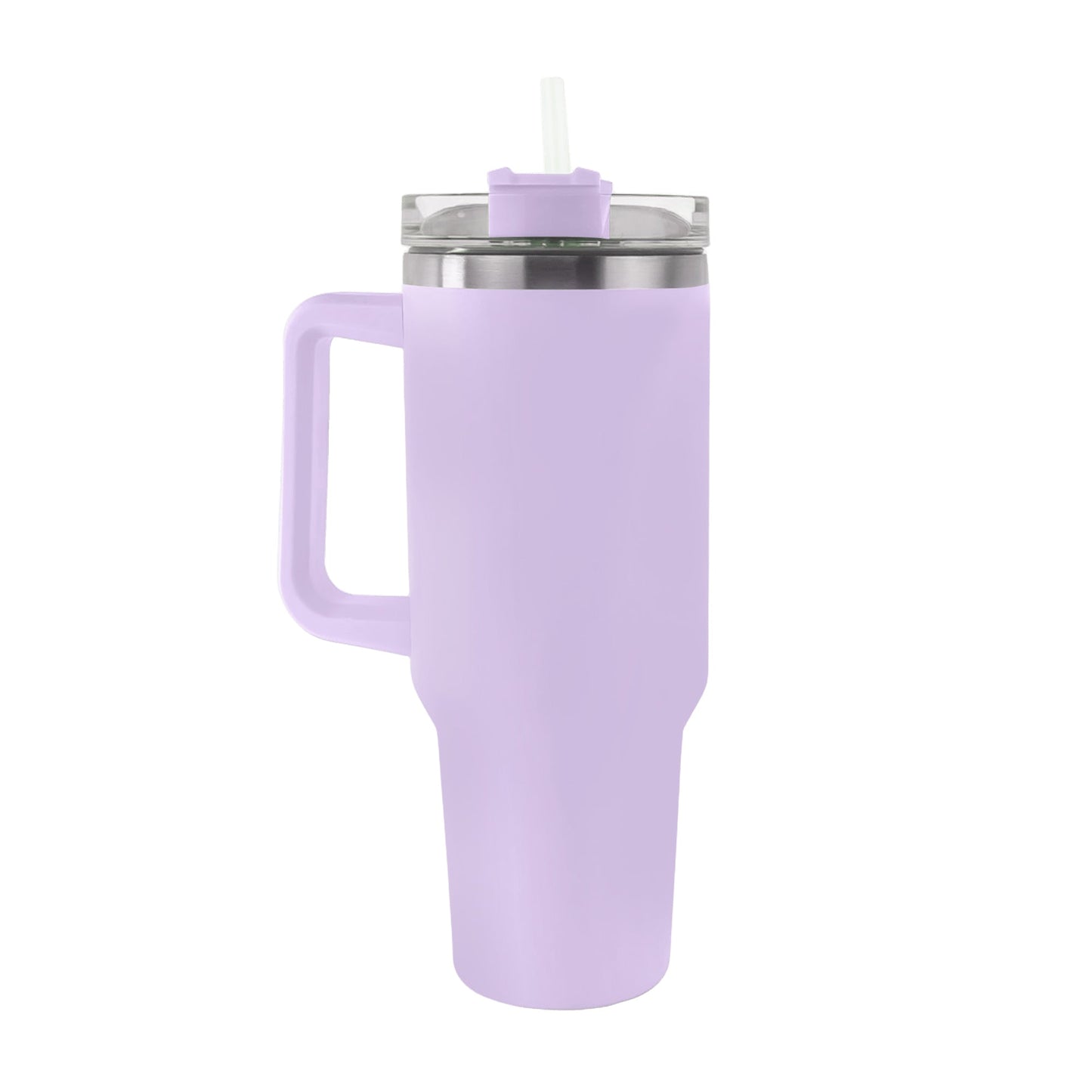 1200 ml Tumbler with Handle Straw(Random color)