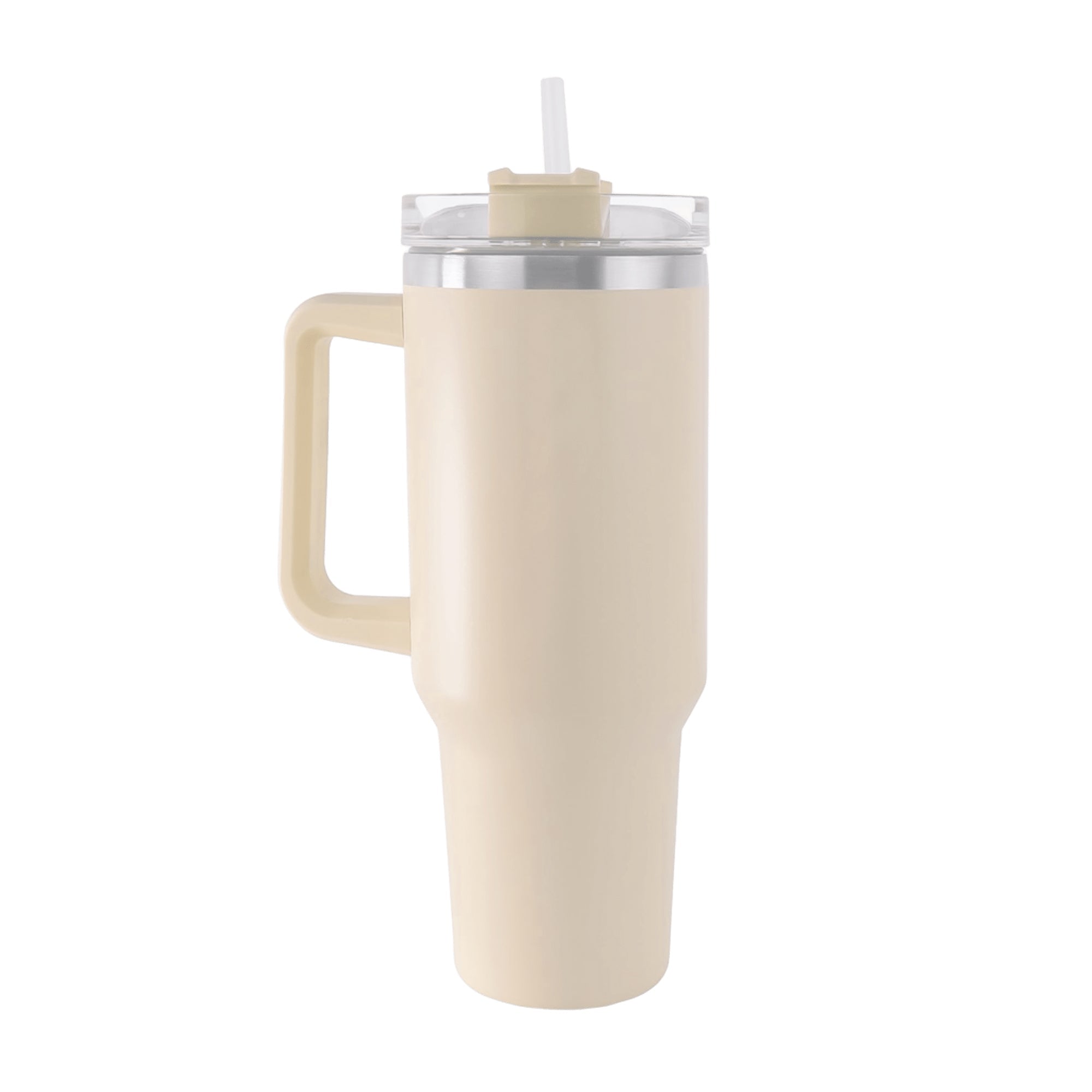 1200 ml Tumbler with Handle Straw(Random color)