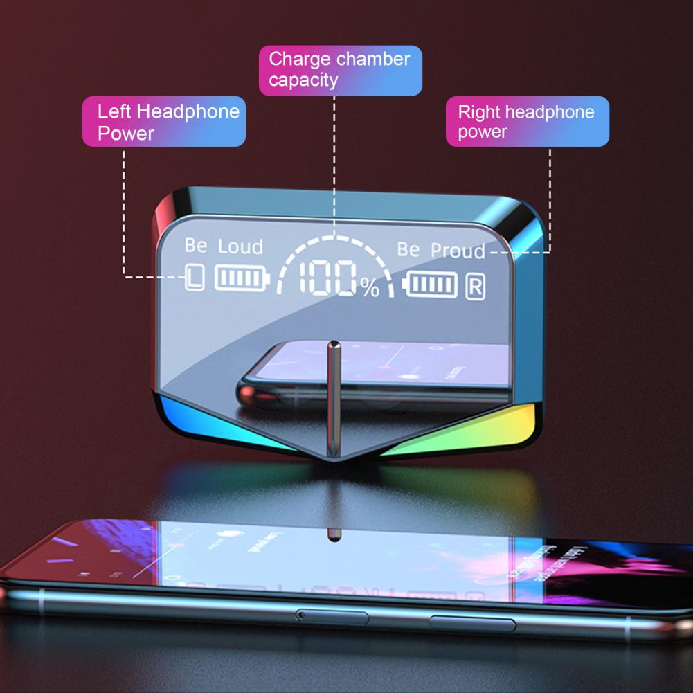 M28 Wireless Gaming Earbuds – Low Latency, LED Display, HiFi Sound -  Get deals pk