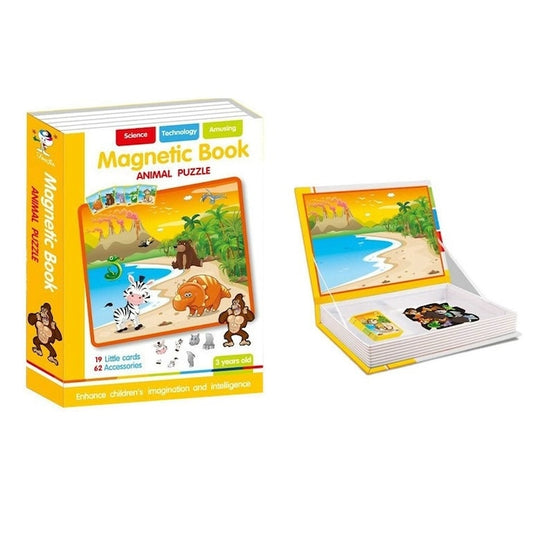Magnetic Animal Jigsaw Book -  Get deals pk