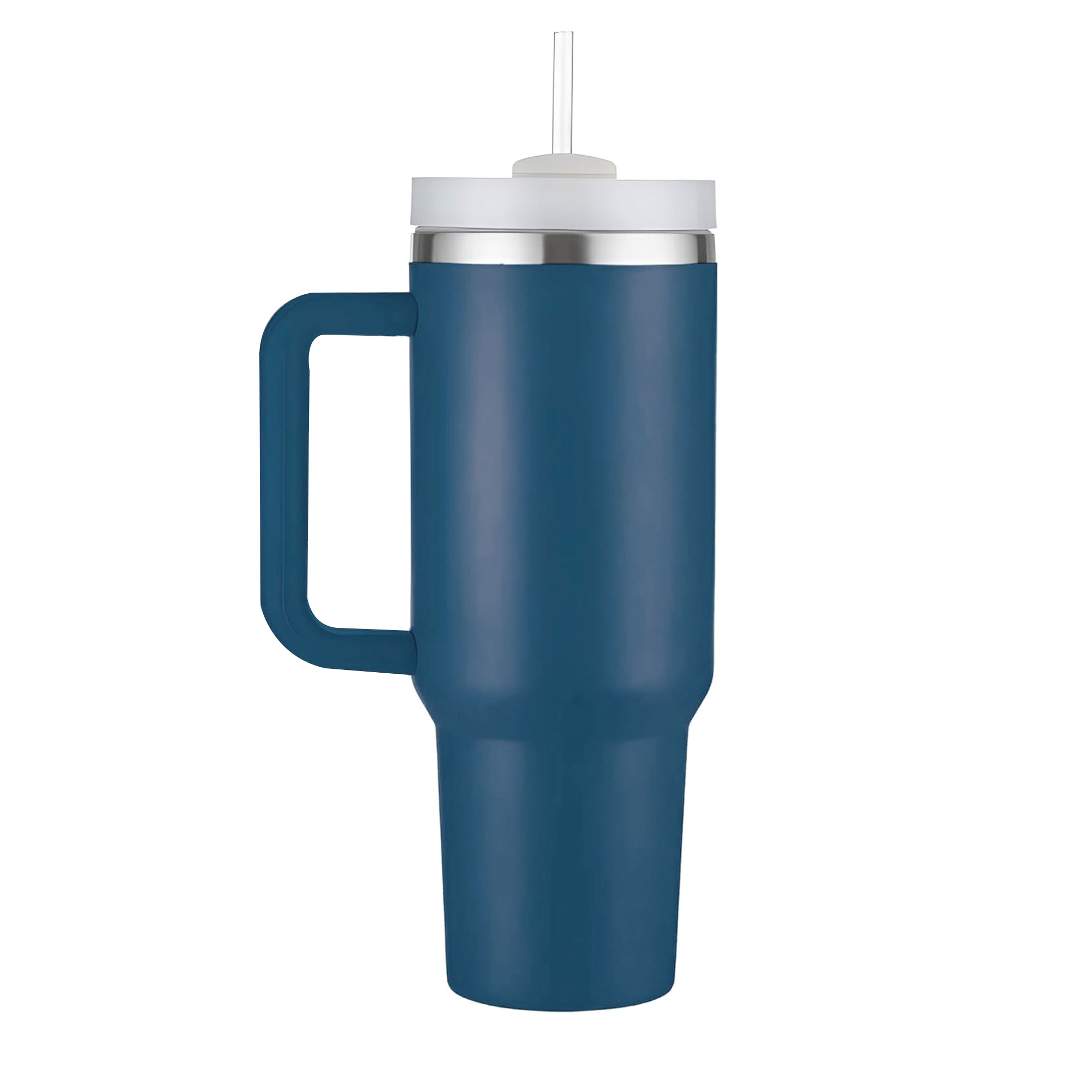 1200 ml Tumbler with Handle Straw(Random color)