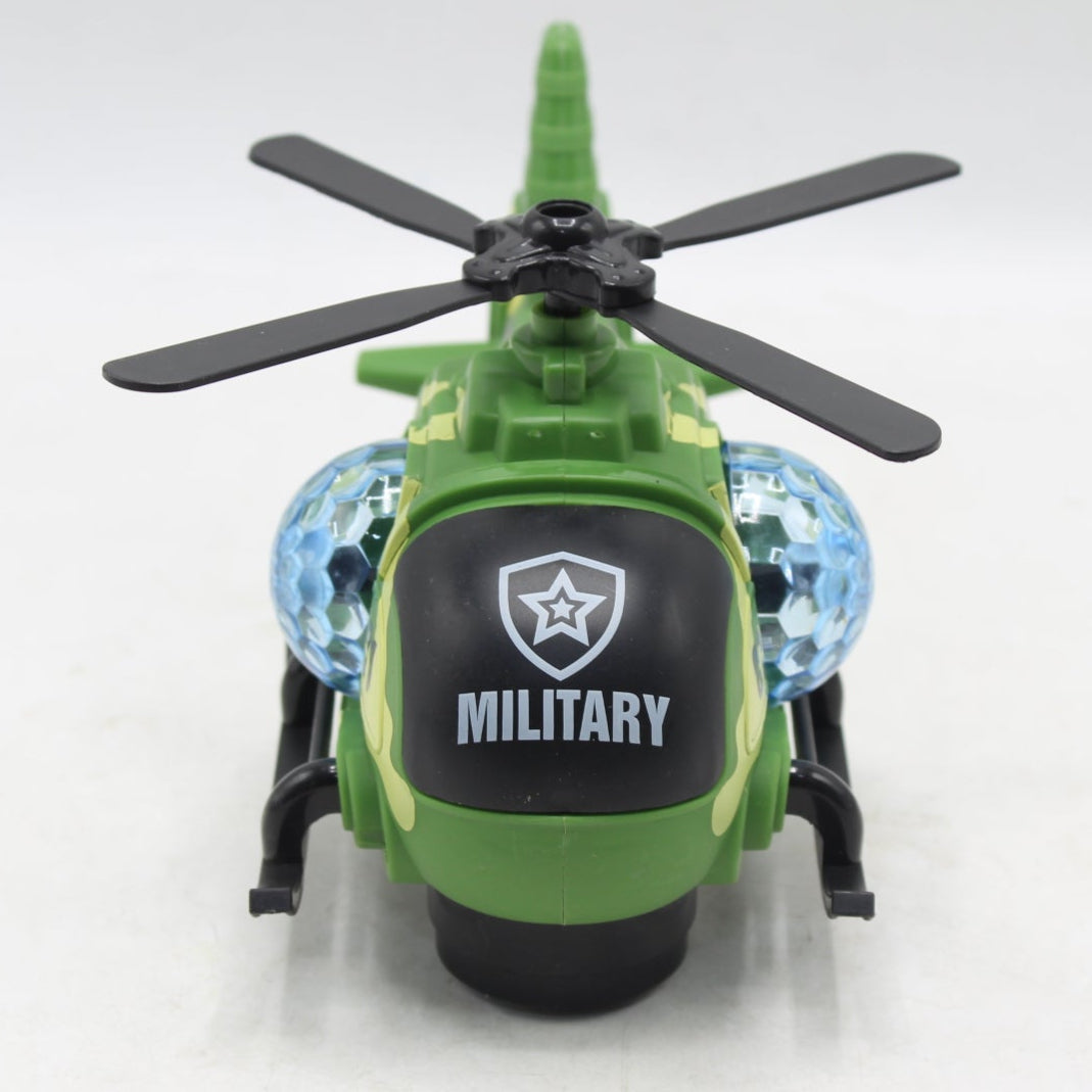 Military Spray Helicopter With Light & Music -  Get deals pk