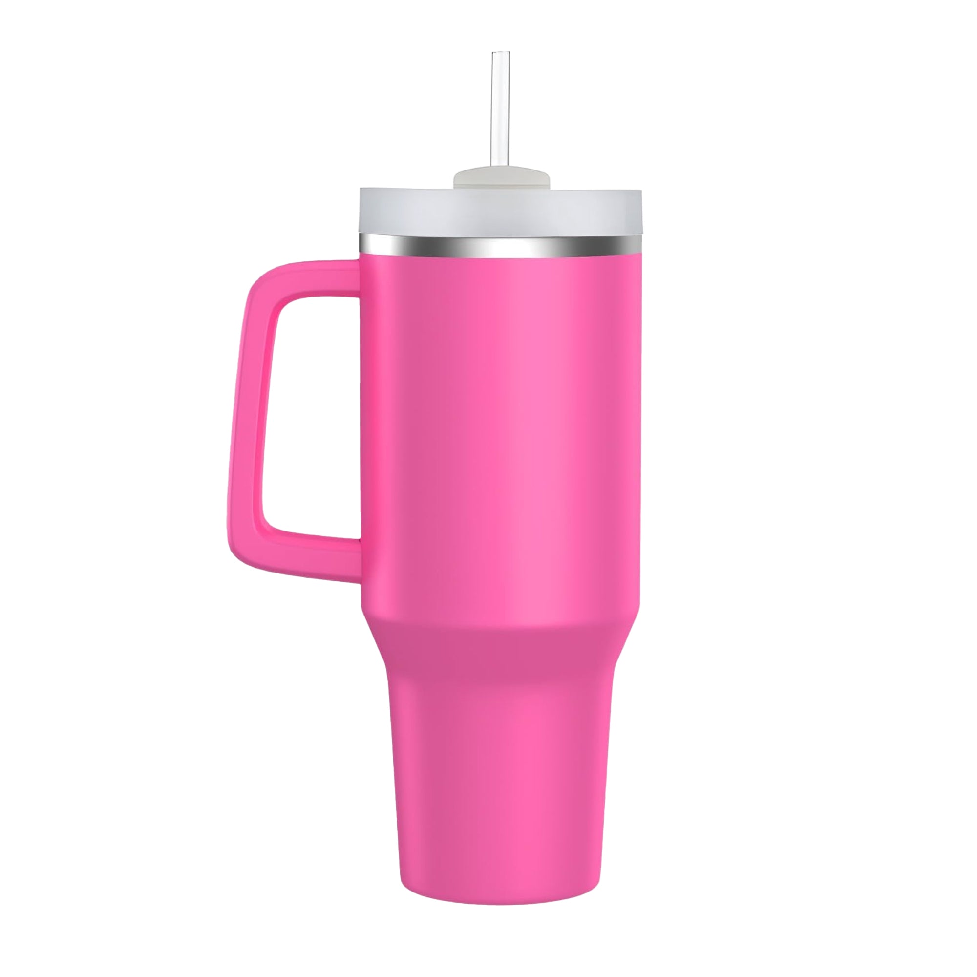 1200 ml Tumbler with Handle Straw(Random color)