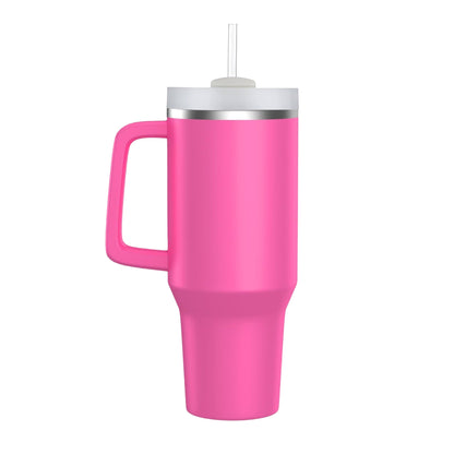 1200 ml Tumbler with Handle Straw(Random color)