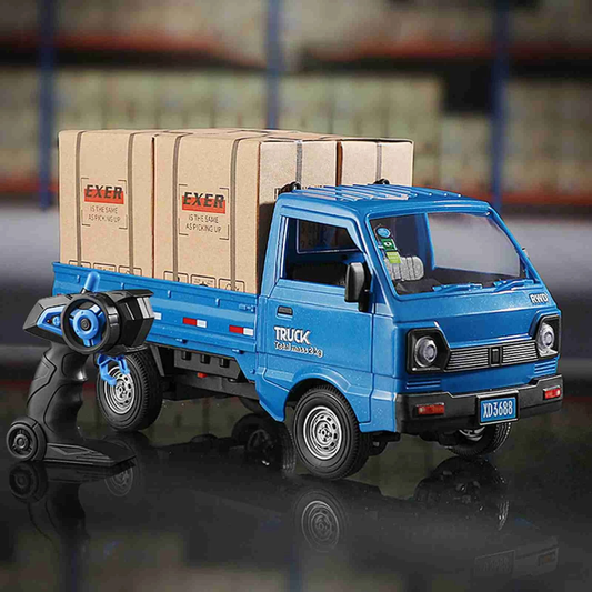 RC Transport Truck Cool Light Spray
