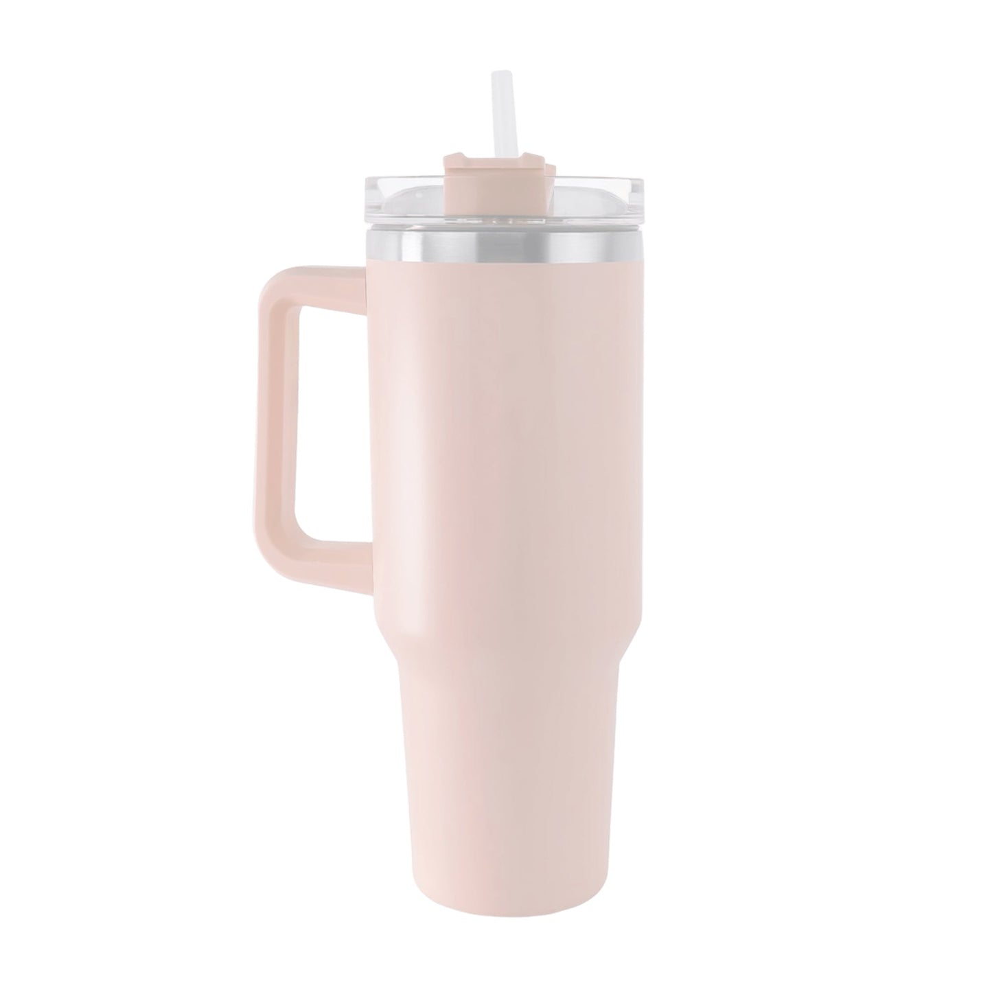 1200 ml Tumbler with Handle Straw(Random color)