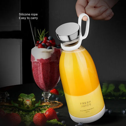 Mini Electric Portable Juicer Blender – USB Rechargeable Smoothie & Juice Maker -  Get deals pk