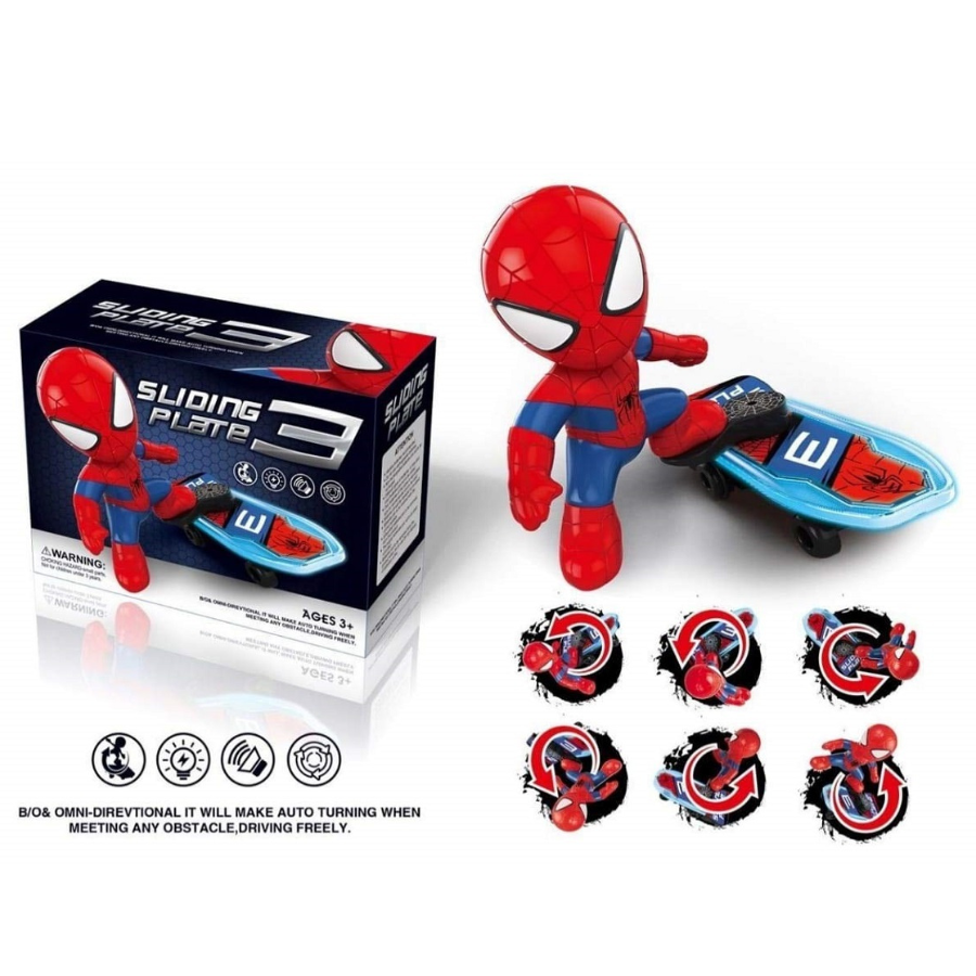 Spiderman Sliding plate 3
