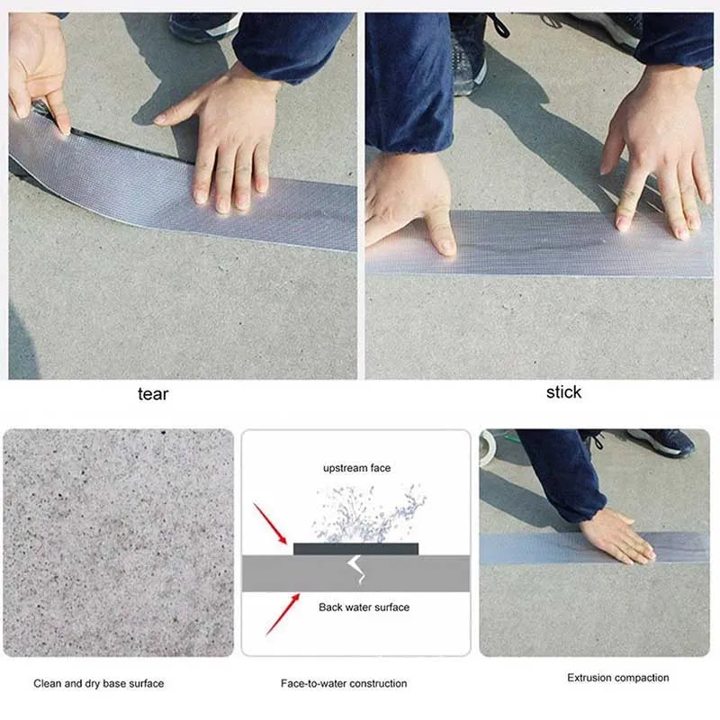 Waterproof Aluminum Foil Rubber Tape – Heat & Leak Proof | Buy in Pakistan -  Get deals pk