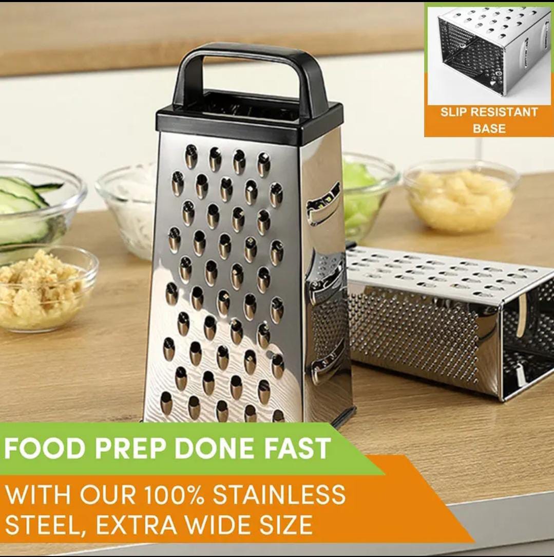 4 sided cheese grate & vegetable slicer