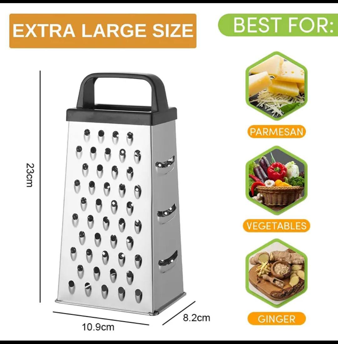4 sided cheese grate & vegetable slicer