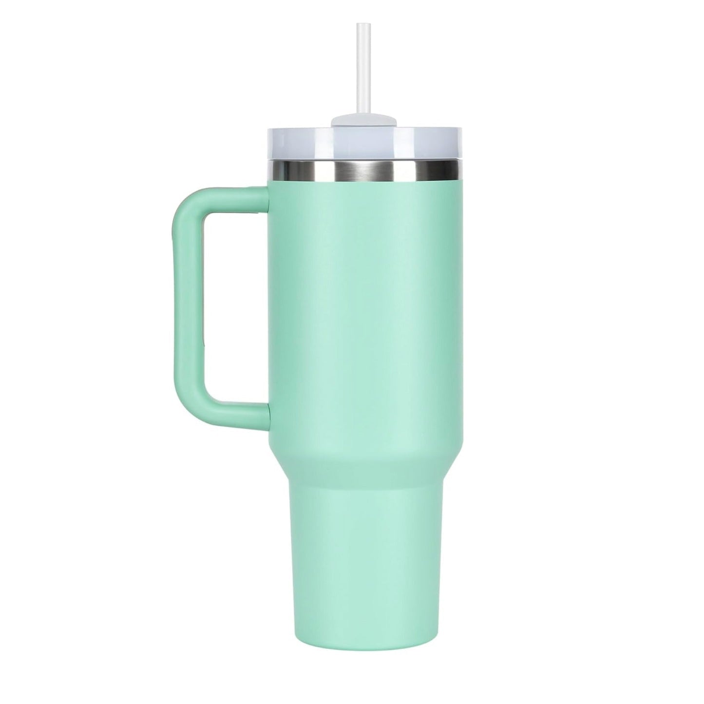 1200 ml Tumbler with Handle Straw(Random color)