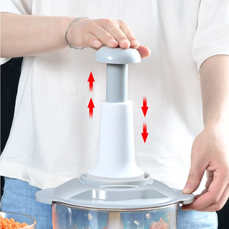 Manual Hand Push Chopper | 1.5 L -  Get deals pk