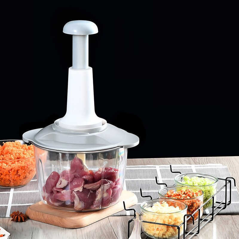Manual Hand Push Chopper | 1.5 L -  Get deals pk