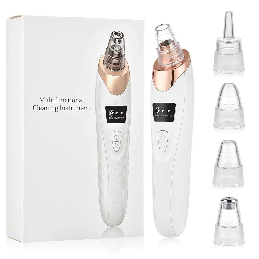 🌟 Blackhead Remover Vacuum – USB Rechargeable Pore Cleaner Kit -  Get deals pk