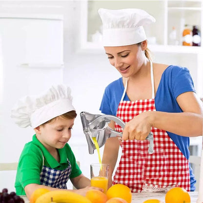 Heavy-Duty Hand Press Lime & Orange Juicer – Manual Aluminum Fruit Squeezer -  Get deals pk