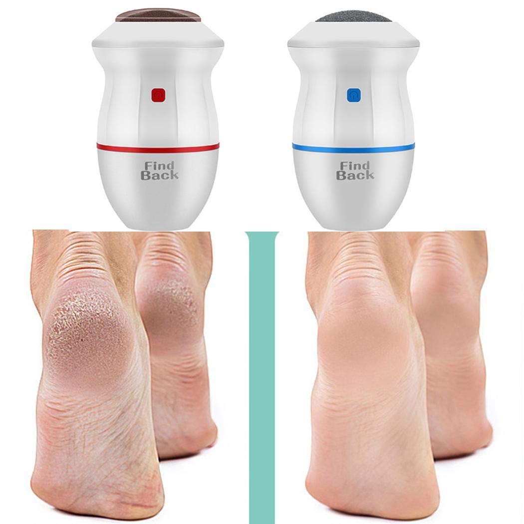 Find Back Callus Remover with Built-in Vacuum – Electric Foot Grinder -  Get deals pk